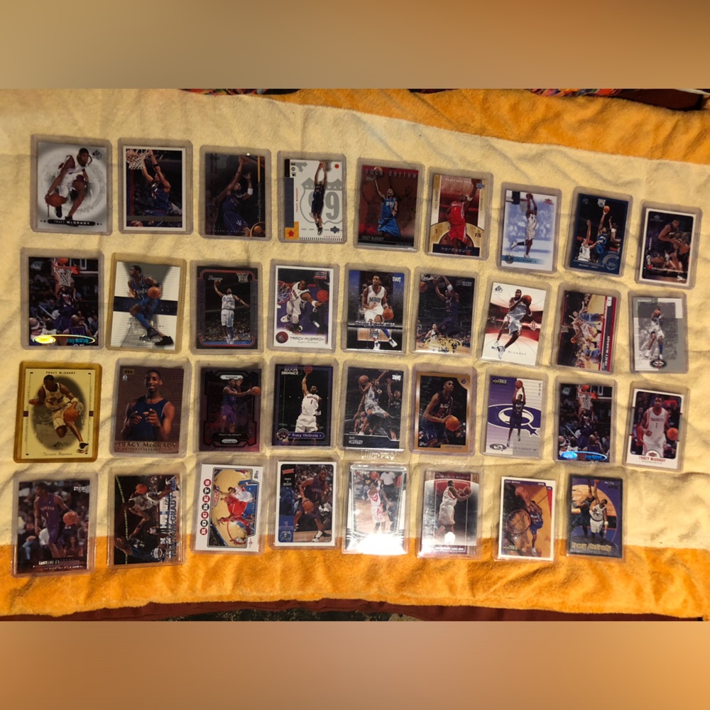 Tracy McGrady 34 card lot